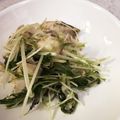 ユミパンダ's cooksnap of when they made 春菊と塩鯖のぽん酢醤油和え.