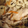 momowocook's cooksnap of when they made たたきれんこんと豚肉のピリ辛炒め♪.