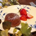 はるかぴーや's cooksnap of when they made 生チョコ入り❀フォンダンショコラ.