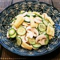 あーこ姐's cooksnap of when they made マッシュルームと胡瓜と薄揚げの酢の物.