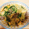 ハイジのユキちゃん。's cooksnap of when they made 簡単！豚ニラ玉DEごま醤油風味焼きそば♪.