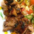 ピンクハロ's cooksnap of when they made はちみつ入り☆鶏もも肉の梅風味焼き.