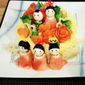 あかねmamu's cooksnap of when they made ひな祭りのちらし寿司ケーキ.