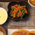 あいちー☻'s cooksnap of when they made いんげんとにんじんのごま和え.