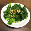 harupis's cooksnap of when they made 菜の花のお浸し.