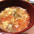 みーちゃん（・∀・）'s cooksnap of when they made 簡単早い♪トマトとオクラのかき玉スープ.