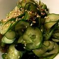 こちゅ。's cooksnap of when they made ポン酢だけ！きゅうりの酢の物★.