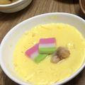yukki19's cooksnap of when they made レンジで簡単茶碗蒸し☆ひなまつりにも.