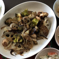 Akiyo62's cooksnap of when they made 鶏団子と野菜の黒酢炒め.