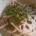 みうさんjp0318's cooksnap of when they made うちのたらマヨ蓮根.