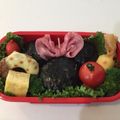 nico319's cooksnap of when they made ミニーちゃん　簡単キャラ弁.