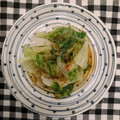 nikkijamie's cooksnap of when they made 簡単☆激旨！レタスのさっぱりお浸し.