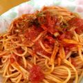 トロイメライ♬'s cooksnap of when they made かんたん！基本！トマトパスタ.