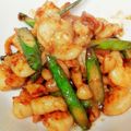 海そ～めん's cooksnap of when they made 海老とアスパラのオイスターバター炒め.