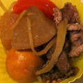 みL1と's cooksnap of when they made 鶏モモ肉とゴボウの味噌煮込み（もつ煮風）.