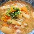 まきしーま's cooksnap of when they made 簡単！旨！野菜たっぷり☆ほうとう風うどん.