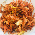  しー's cooksnap of when they made 簡単！10分で！にんじんしりしり卵炒め.