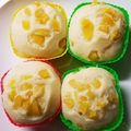 ハムマイ's cooksnap of when they made HM 栗の甘露煮で簡単蒸しパン♡♡.