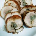 kyokorara's cooksnap of when they made 鶏ももロール照り焼きと大根ステーキ.