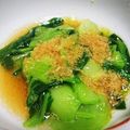まきしーま's cooksnap of when they made 生姜たっぷり中華風チンゲン菜のサラダ.