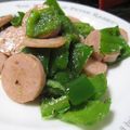 ちばたま's cooksnap of when they made ★簡単★魚肉ソとピーマンのクレソル炒め★.
