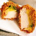 ぱんだ170071's cooksnap of when they made かぼちゃとむね肉をサンドした贅沢フライ♪.