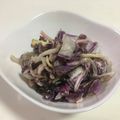 papikun's cooksnap of when they made 白菜とハムのもりもりサラダ.