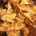 にしゆ◎'s cooksnap of when they made 豚こま切れ肉の生姜マーマレード焼き.