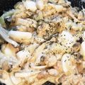 まるてん5go's cooksnap of when they made フライパンだけでできるシーフードグラタン.