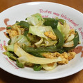 ねこ好き♪'s cooksnap of when they made 超簡単★ピーマンとキャベツの卵とじ炒め.