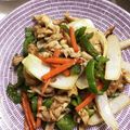 まりあの's cooksnap of when they made 豚肉と野菜のスタミナ炒め♪.
