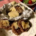miku77's cooksnap of when they made 簡単肉汁じゅわ♡基本の包み焼きハンバーグ.