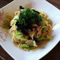 ティ子's cooksnap of when they made 和風たらこパスタ.