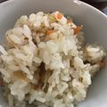 ゆんわんこ's cooksnap of when they made 炊飯器で！あさりの佃煮入り炊き込みごはん.