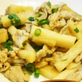 ✾MAI✾'s cooksnap of when they made シャキシャキ★長いもと豚肉の炒め物★.