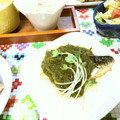 komutatata's cooksnap of when they made 鯖の塩焼きに、めかぶ＆かいわれ大根♪.