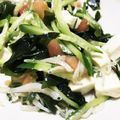 G☆Ponchi's cooksnap of when they made 豆腐としらすのさっぱりサラダ☆.