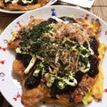 moeyue's cooksnap of when they made キャベツと玉子のお好み焼き風.