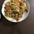 クックZ8J4H4☆'s cooksnap of when they made 相性抜群！豚バラ肉のソース焼きそば.