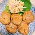 ikamama's cooksnap of when they made ごぼう入りふっくら鶏つくね.