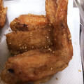 みんつ07's cooksnap of when they made 簡単！とり手羽先の甘辛・唐揚げフライパン.