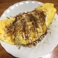 かよばぁ's cooksnap of when they made 野菜高騰お助け！もやし豚チーズのとん平焼.
