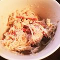 noburi_'s cooksnap of when they made ツナ缶とカニかまサラダ.