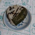 イチゴ、イチゴ。's cooksnap of when they made うどんにも！佃煮の昆布としらすのおにぎり.