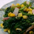 ノエル・ギャラガー's cooksnap of when they made 子供大好き☆ほうれん草コーンバター！.