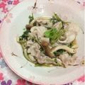 ぽぽきゅ's cooksnap of when they made 豚肉と豆苗の梅ポン炒め.
