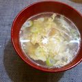 horseland's cooksnap of when they made ウェイパーたまご中華スープ.