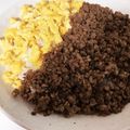 Sherry26's cooksnap of when they made 二色そぼろ丼.
