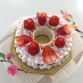 eKAro❤︎母's cooksnap of when they made いちごの飾り切り　バラのお花.