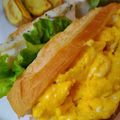NAGANO久留米's cooksnap of when they made チーズと卵のサンドイッチ.